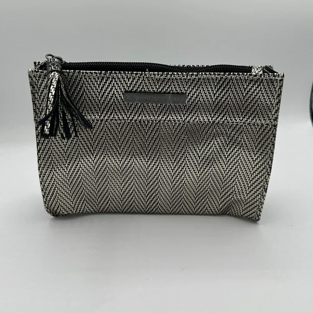 SkinCeuticals Travel Metallic Cosmetic Bag NEW